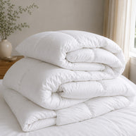 330TC Sateen White Goose Down Comforter