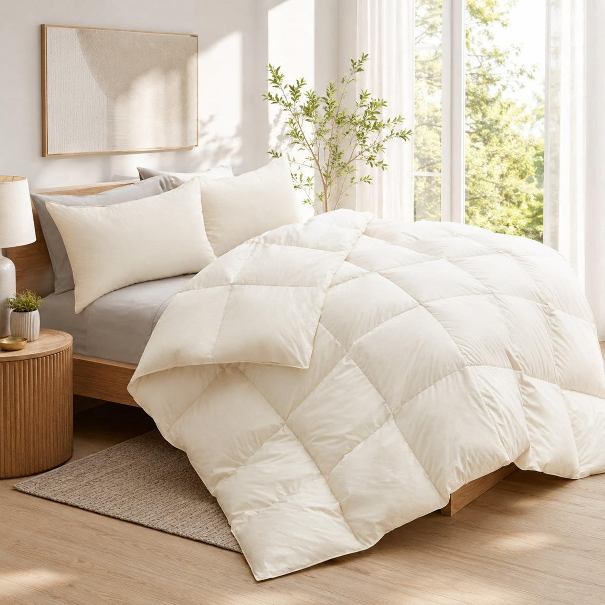 300TC 100% Cotton Lanadown Duvet