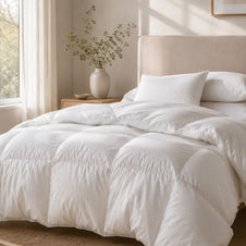 Premium German Batiste White Goose Down Comforter