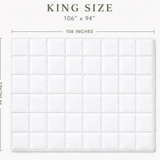 230TC Cambric White Down Comforter