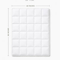 330TC Sateen White Goose Down Comforter