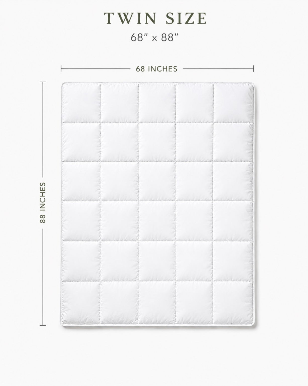 330TC Sateen Down Alternative Comforter