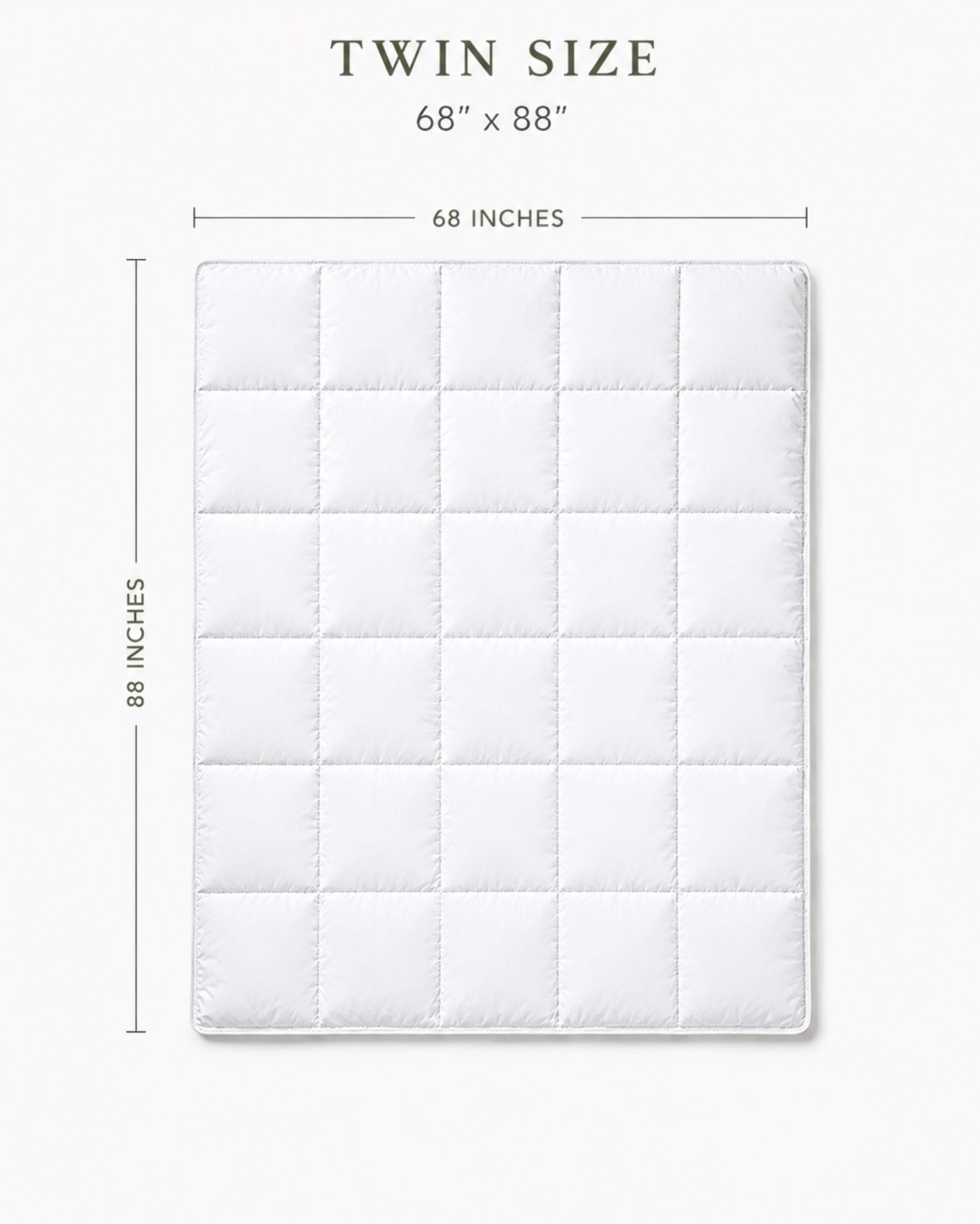 330TC Sateen Down Alternative Comforter