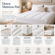 Mattress Pads – Down