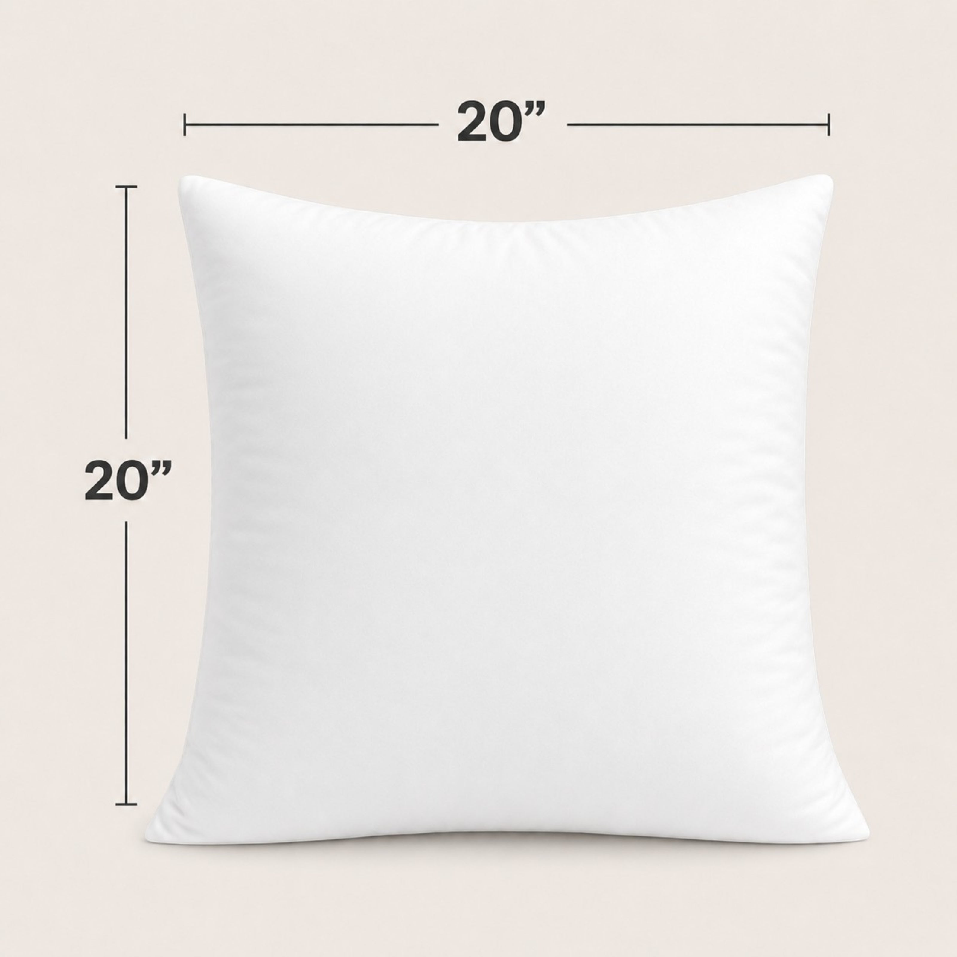 Decorative Pillow Inserts | Choppable Down Alt Filled
