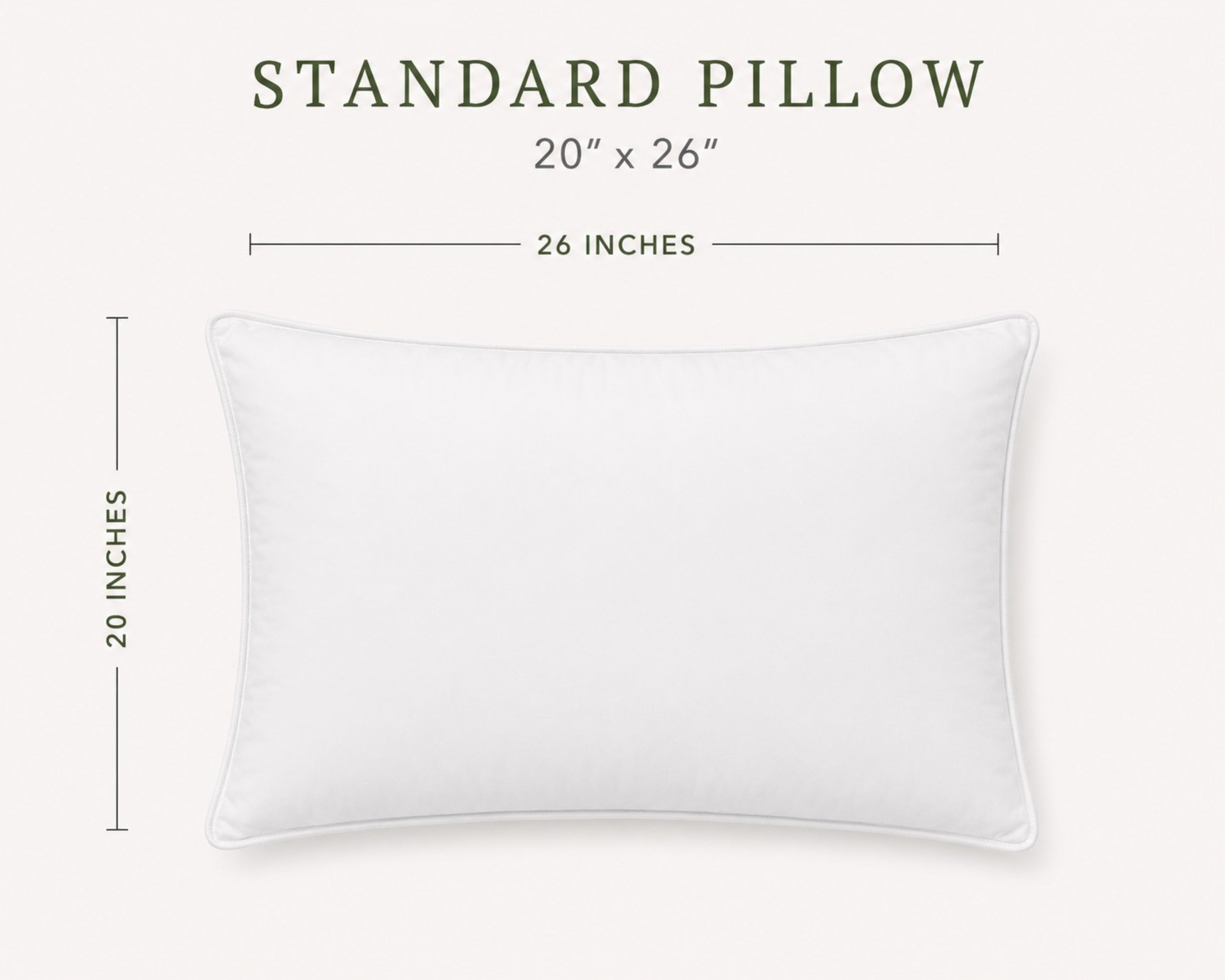 Decorative Pillow Inserts | Poly Filled - Twin Pack