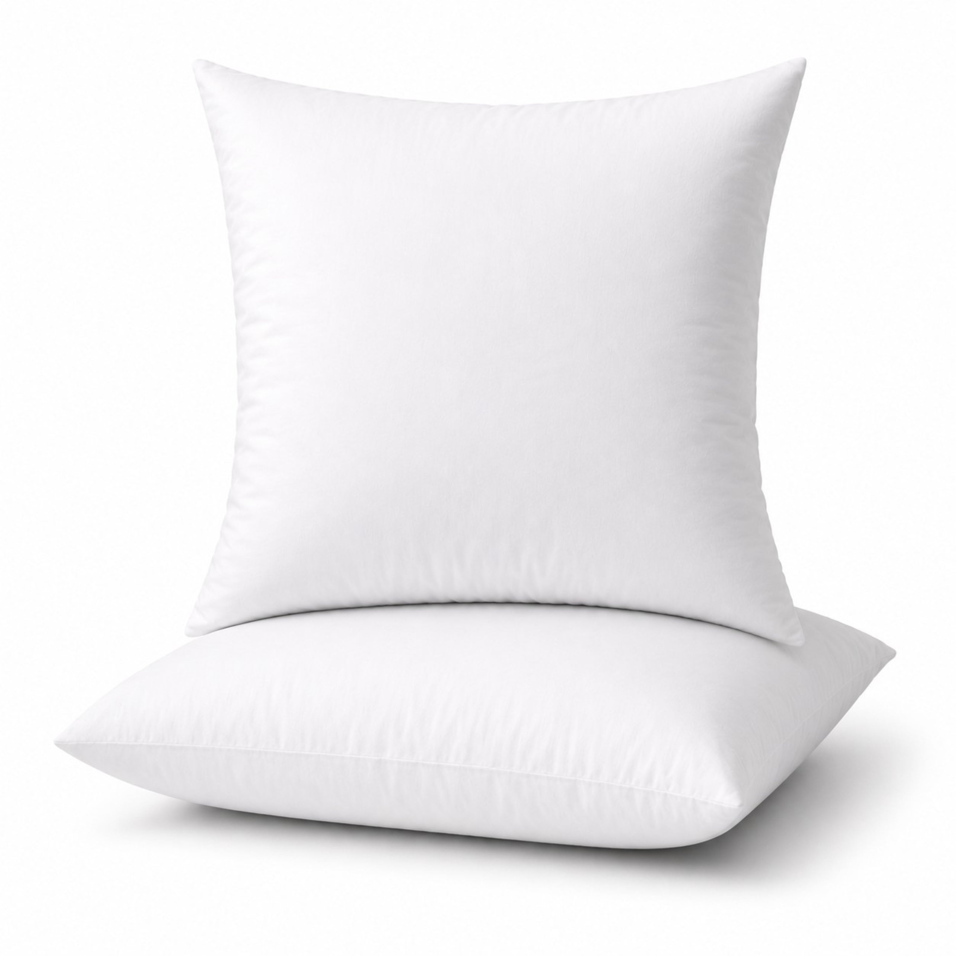 Decorative Pillow Inserts | Poly Filled - Twin Pack