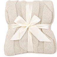 Faux Cashmere Sweater Blanket