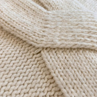 Faux Cashmere Sweater Blanket