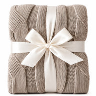 Faux Cashmere Sweater Blanket