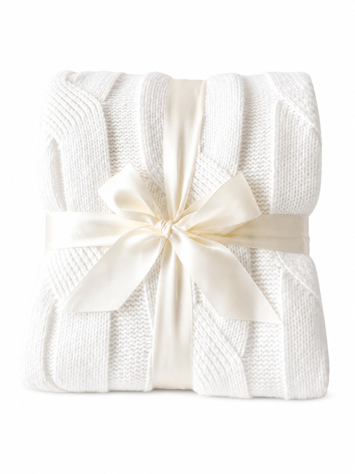 Faux Cashmere Sweater Blanket