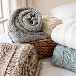 Faux Cashmere Sweater Blanket