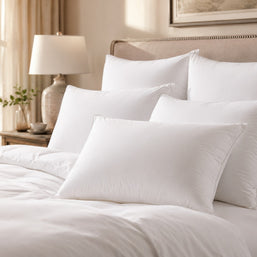 330TC Sateen White Goose Down Pillow
