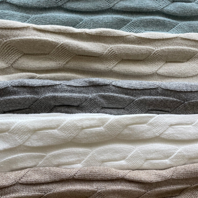 Faux Cashmere Sweater Blanket