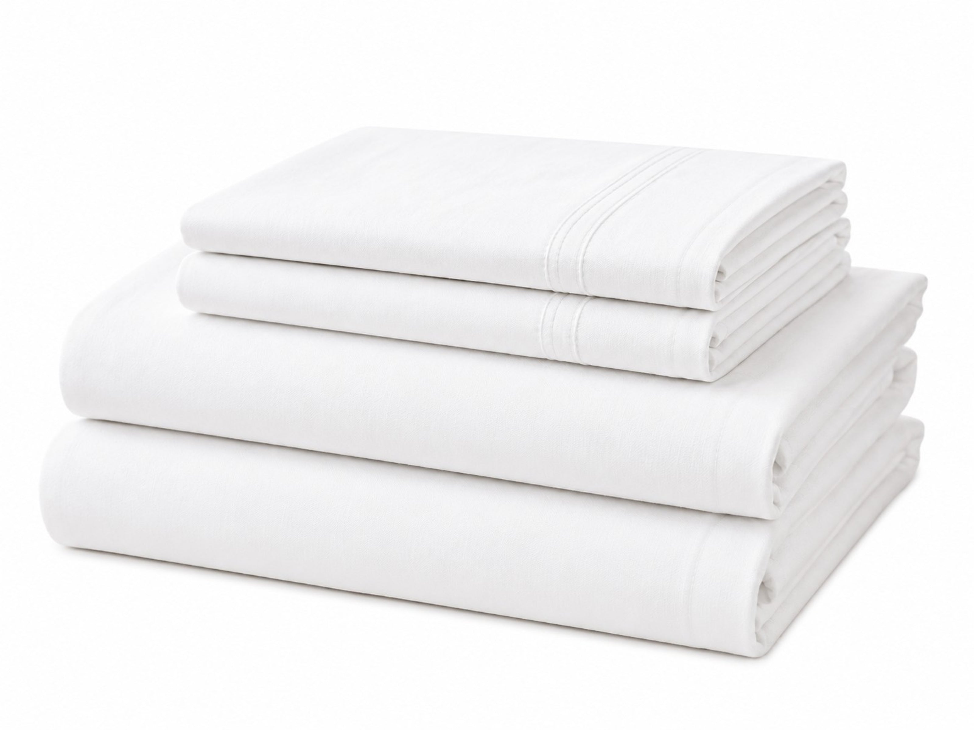 Cotton Tencel Sheet Sets White