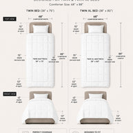 330TC Sateen Down Alternative Comforter