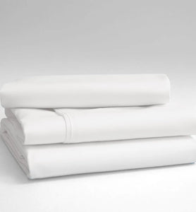 Cotton Tencel Sheet Sets White